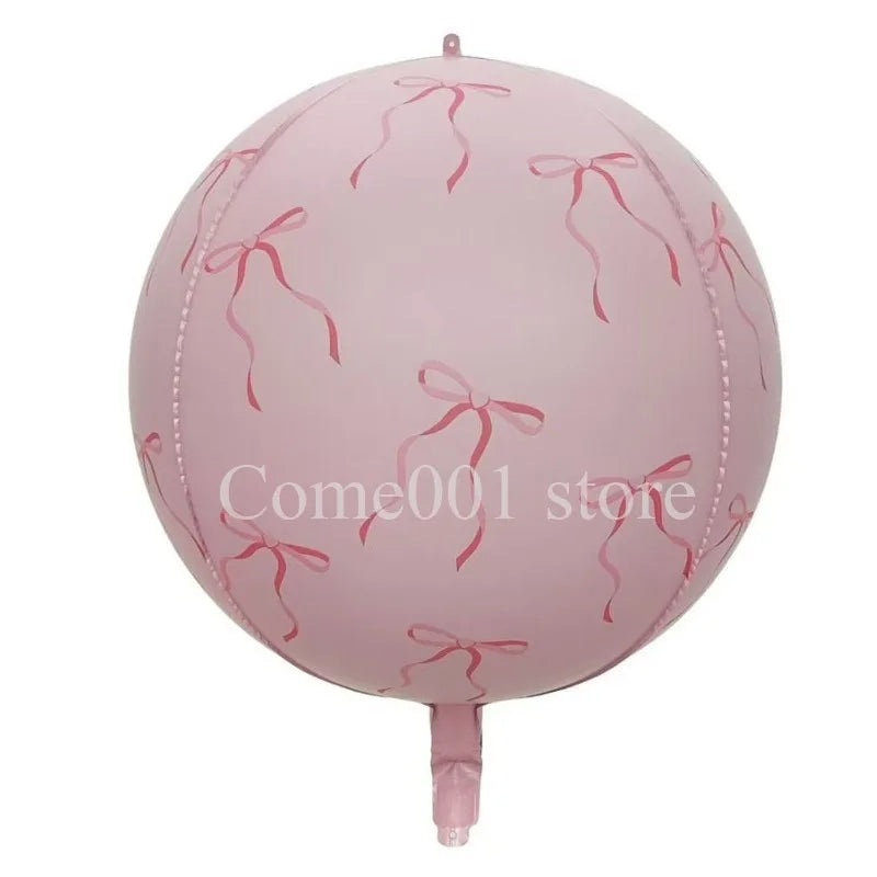 Christmas Round & Star Foil Balloons – Holiday Party Decorations