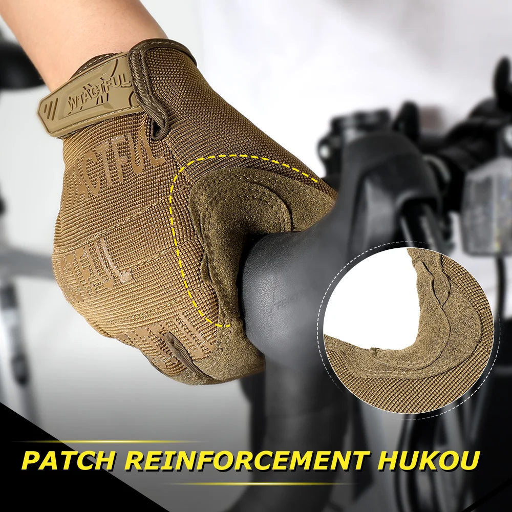 Outdoor Touchscreen Full Finger Gloves – Training, Cycling & Climbing Gloves