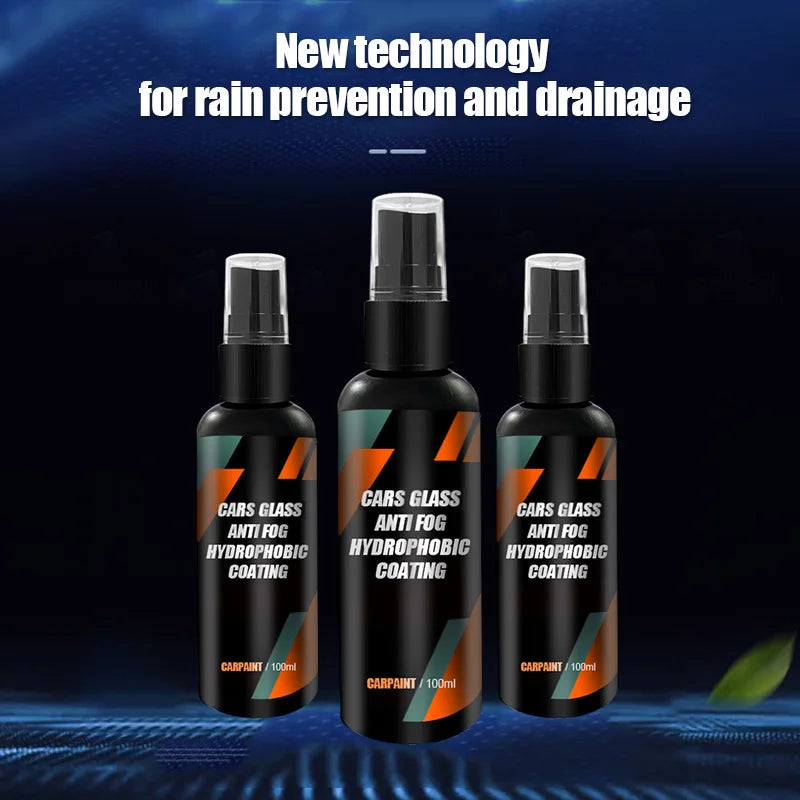 Car Glass Rain Repellent Spray – Hydrophobic Windshield Coating
