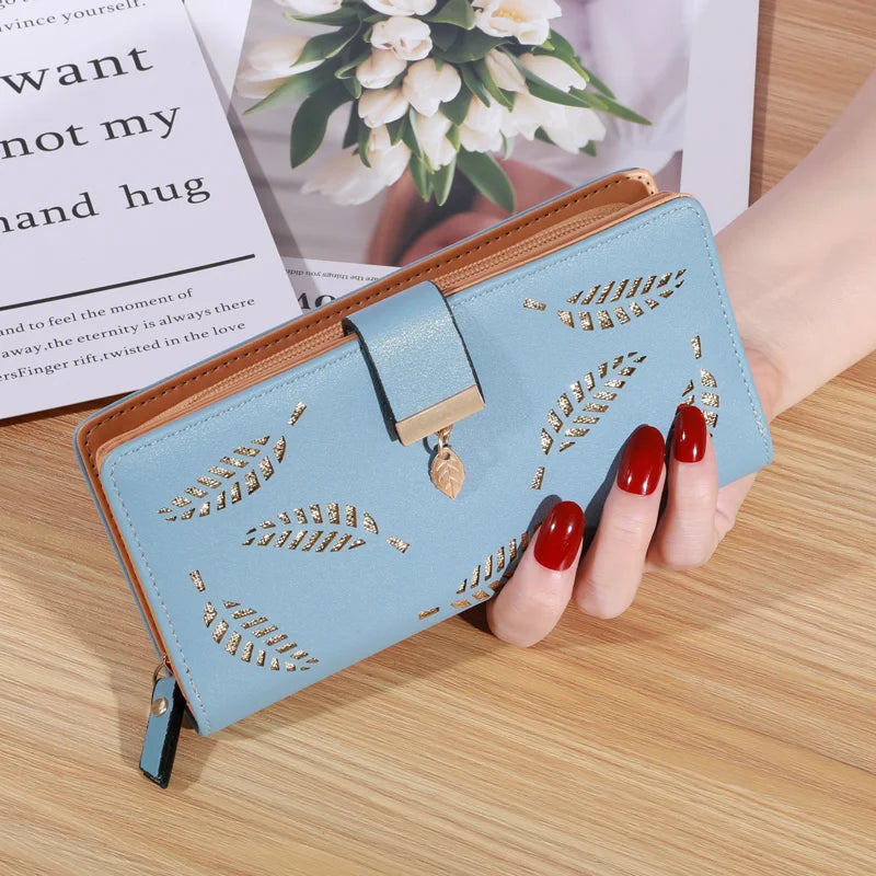 Women's Long Wallet with Multiple Card Slots