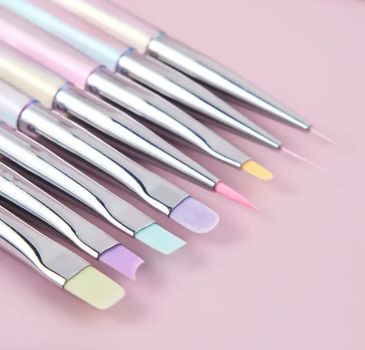 Fine Detail Nail Art Brush Set for Precision Nail Design