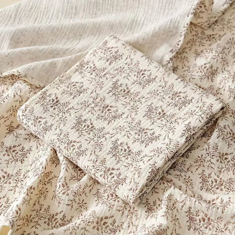 100×100cm Cotton Muslin Baby Swaddle Blanket – Soft Newborn Receiving Wrap