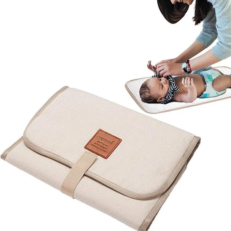 Foldable Baby Diaper Changing Pad – Waterproof Portable Travel Mat