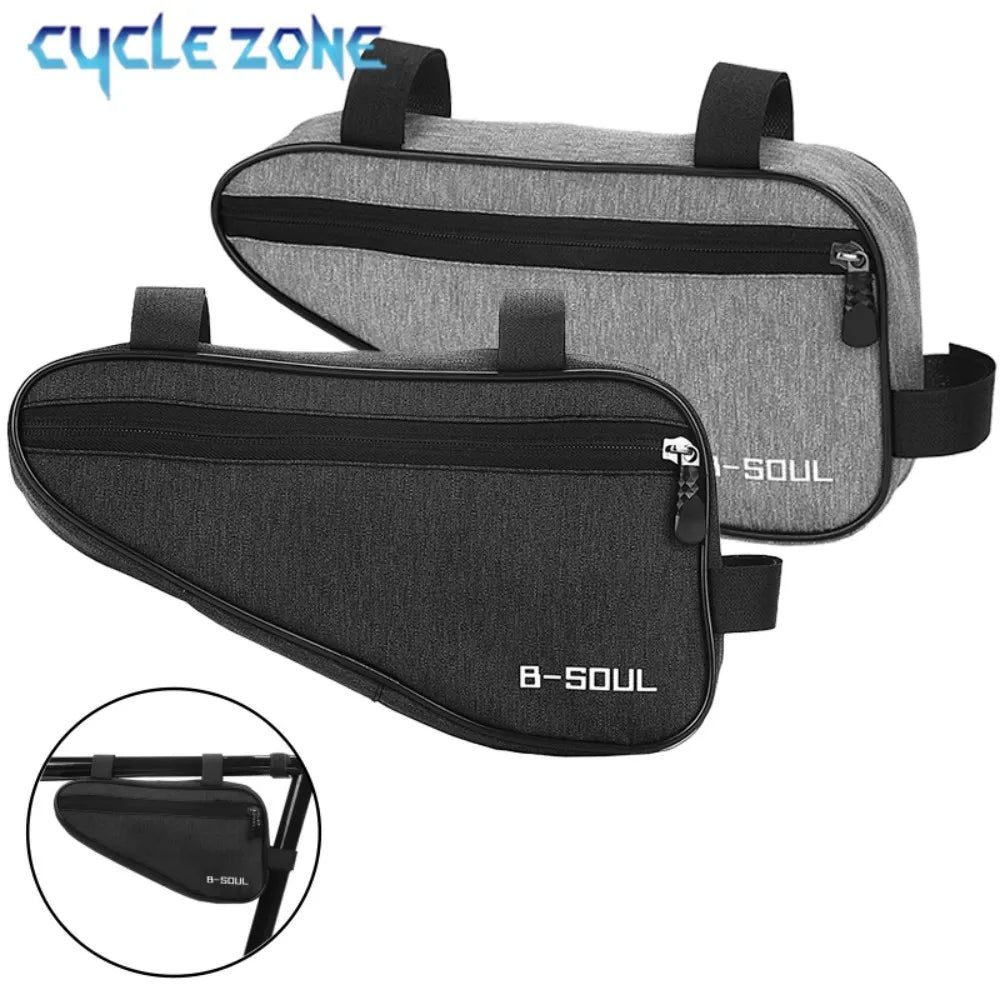 Bicycle Triangle Frame Bag – Compact Cycling Storage Pouch