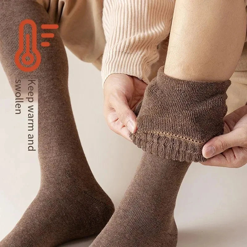 Men's Thermal Knee High Socks – Warm Winter Long Socks