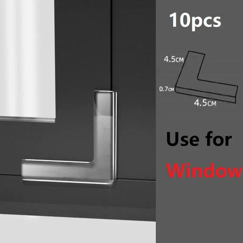 Baby Safety Corner Protectors – Clear Furniture Edge Guards