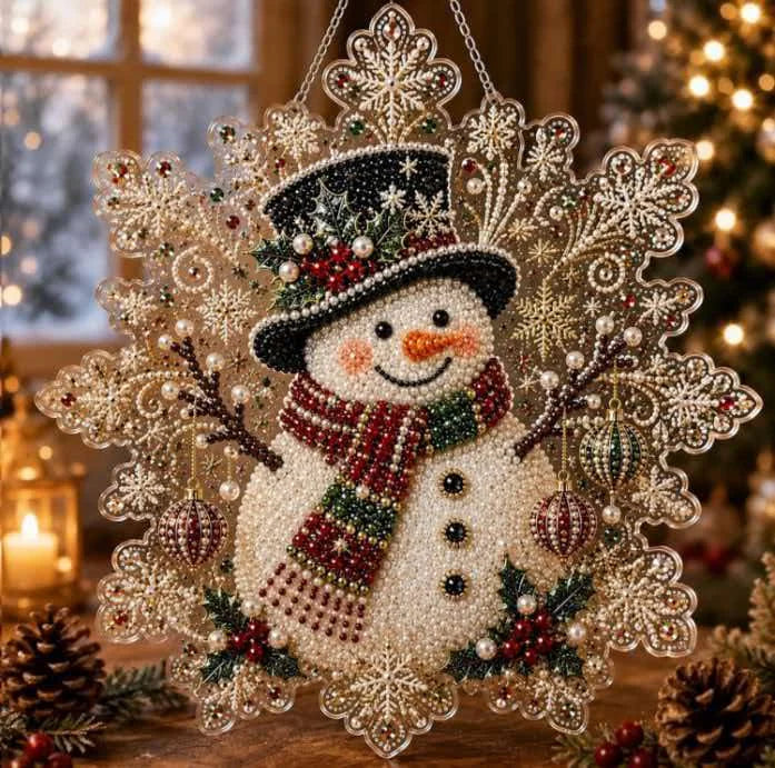 Santa Claus Diamond Painting Kit – Christmas DIY Wall Art