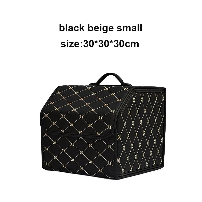 Large Capacity Car Trunk Organizer – Foldable Storage Box