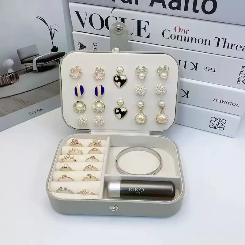 Clear Lid Jewelry Organizer & Storage Box