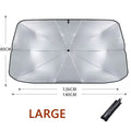 Foldable Car Windshield Sun Shade – Front Window Sun Protection Cover
