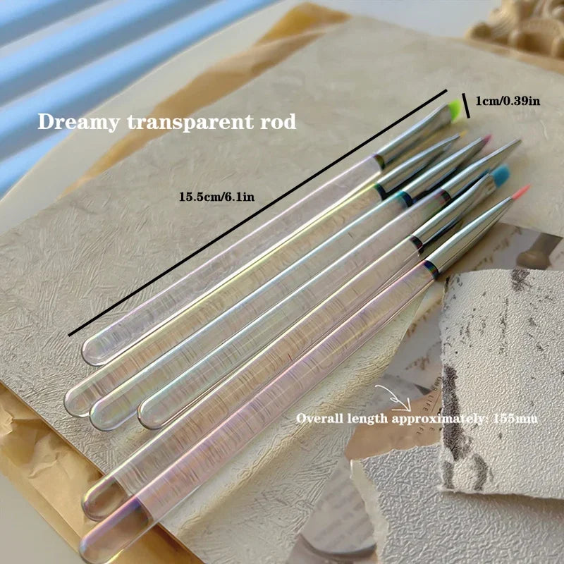 Fine Detail Nail Art Brush Set for Precision Nail Design