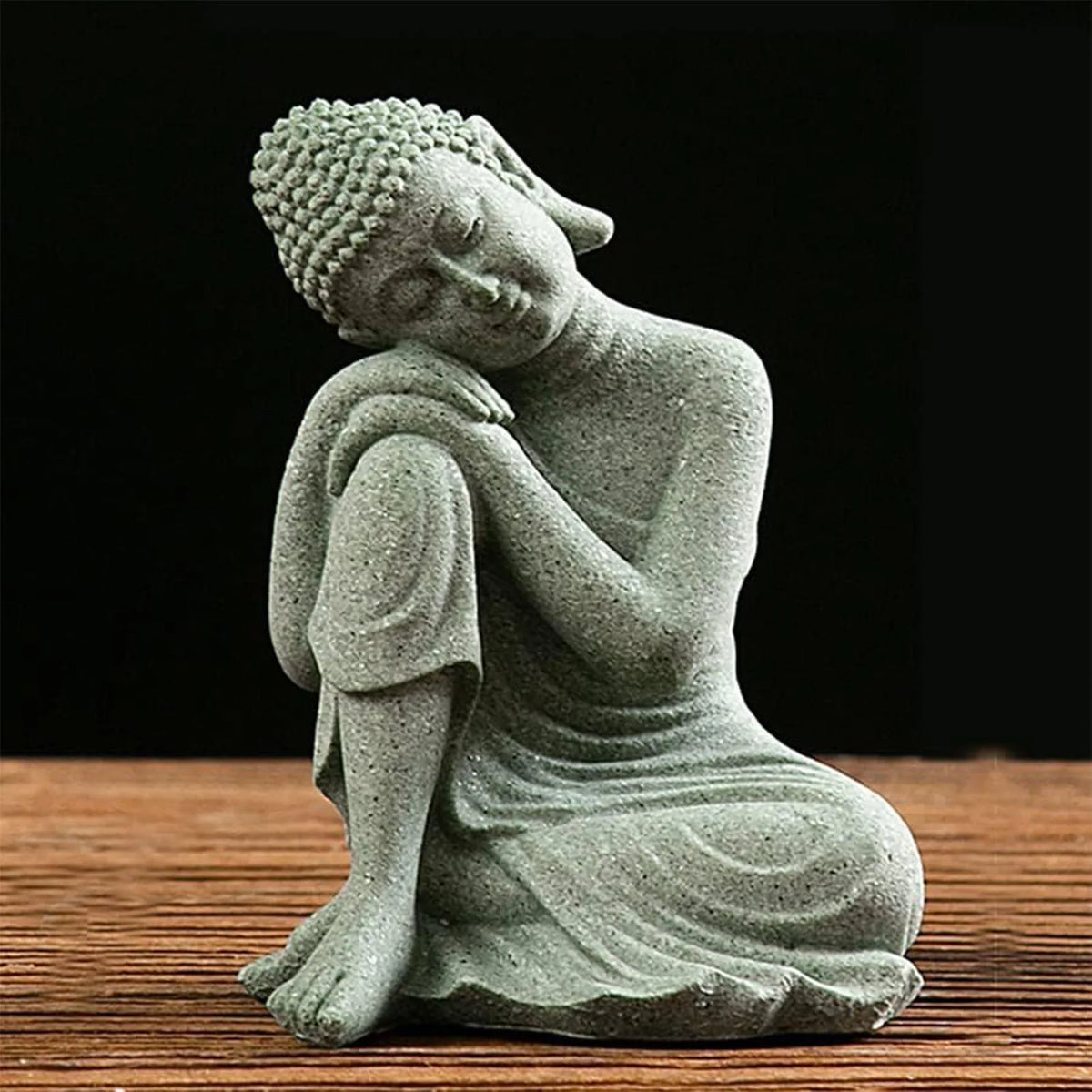Mini Buddha Meditation Statue – Zen Tabletop Home Decor
