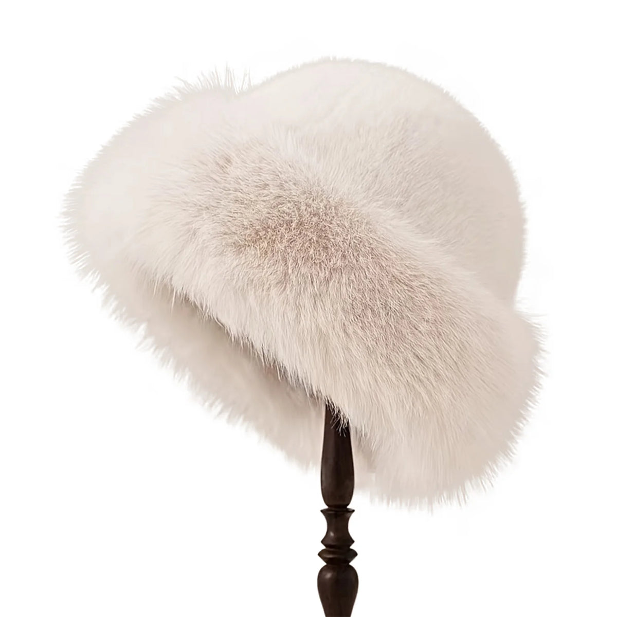Women's Faux Fur Winter Hat – Soft Warm Cold Weather Cap