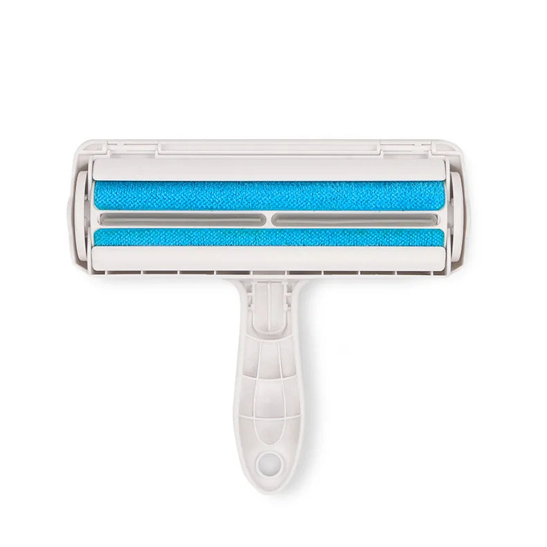 Reusable Pet Hair Remover Roller with Self-Cleaning Base