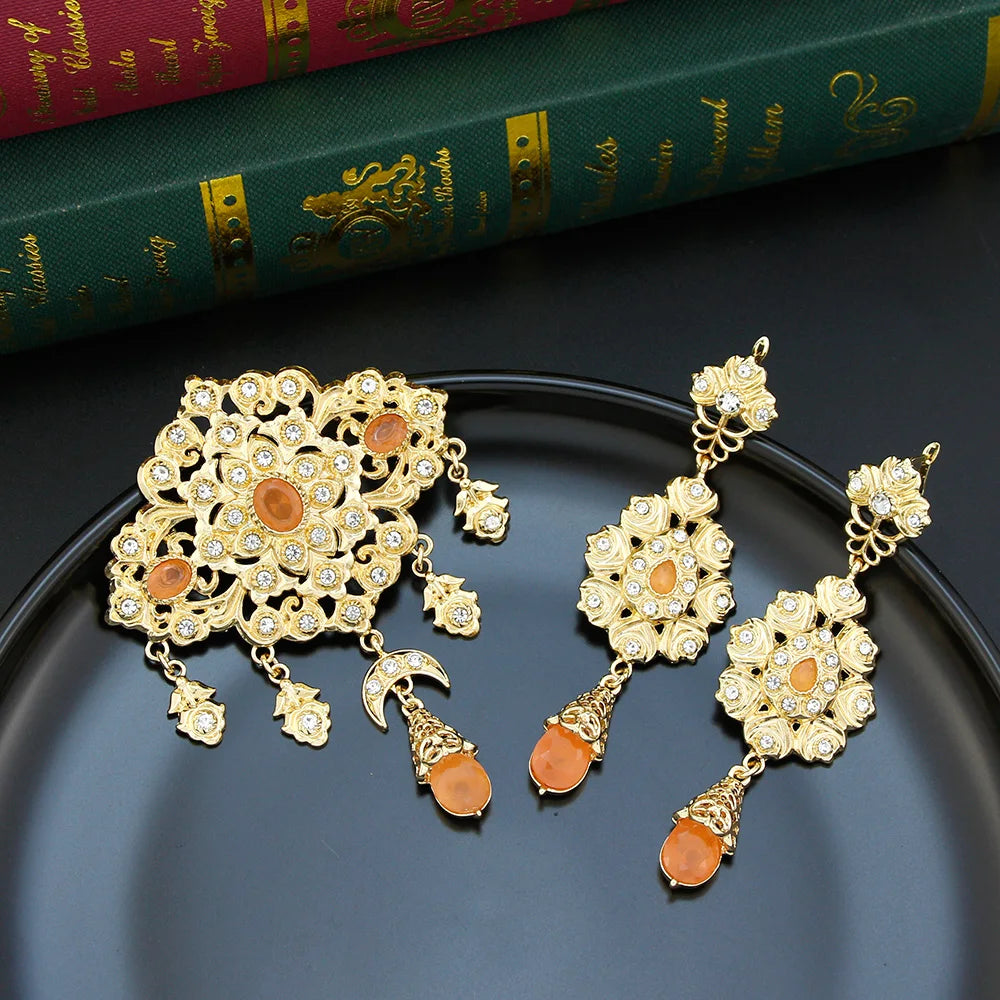 Women's Vintage-Inspired Decorative Brooch