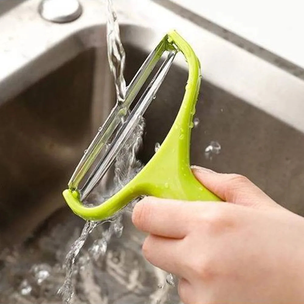 Handheld Cabbage & Vegetable Slicer – Stainless Steel Kitchen Grater