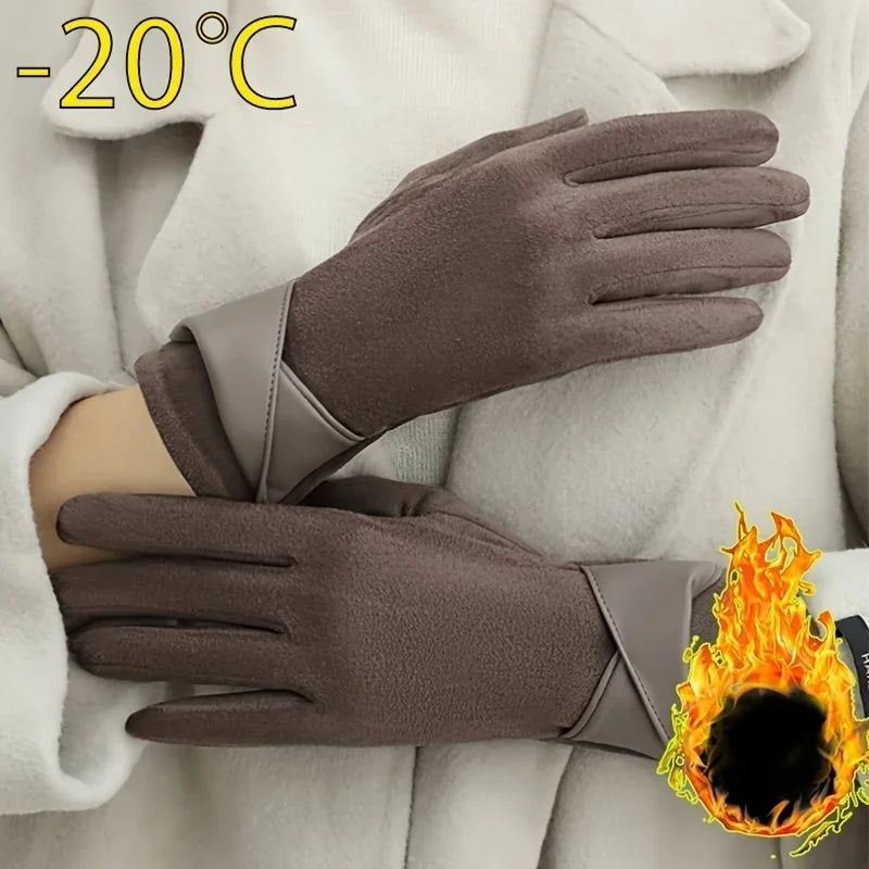 Women's Thermal Winter Gloves – Warm Full Finger Gloves