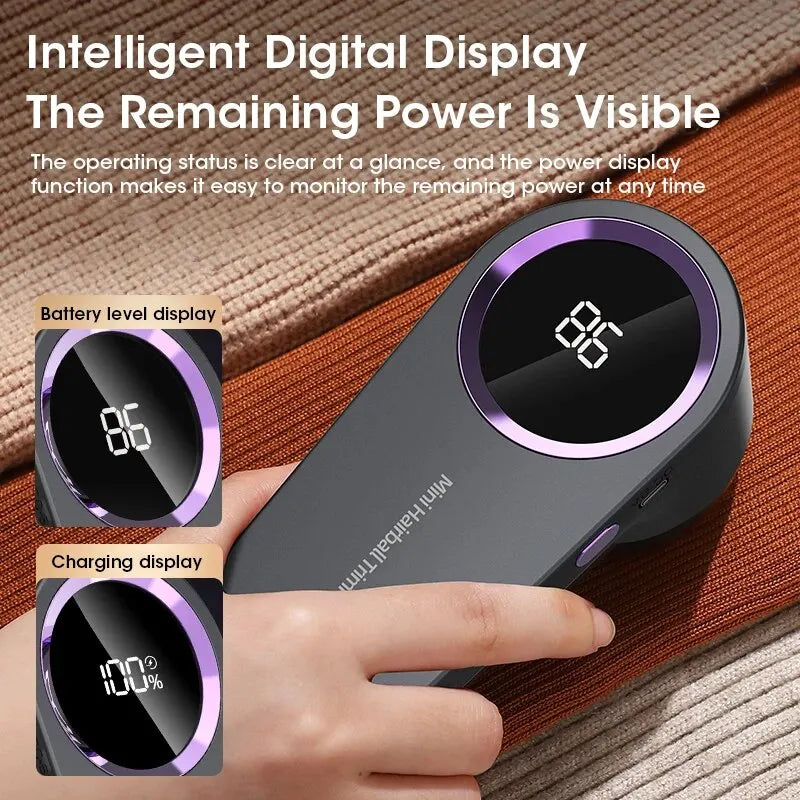 Rechargeable Electric Lint Remover – Fabric Shaver for Clothes