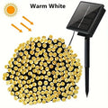Solar LED String Lights – Outdoor Christmas & Garden Decor