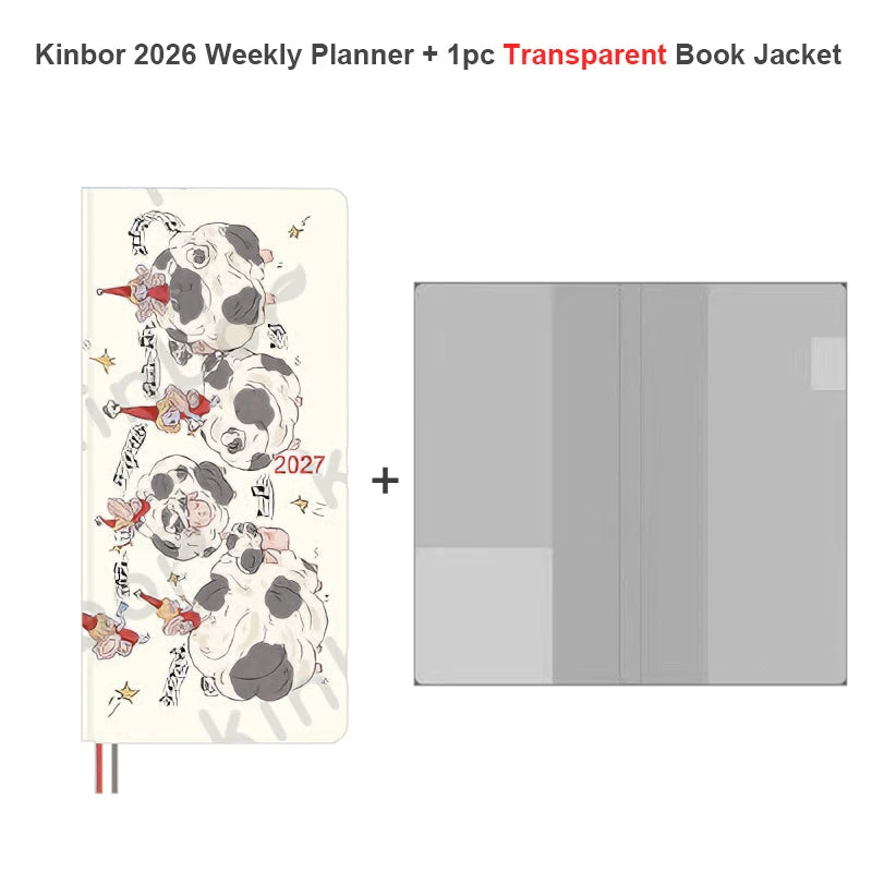 2027 Weekly Planner Notebook – Cute A5 Daily Agenda & Organizer