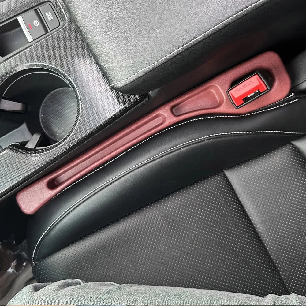 2PCS Car Seat Gap Filler Organizer with Storage Slot