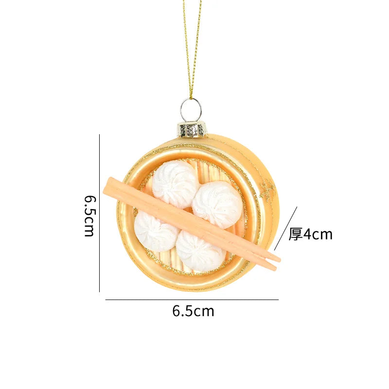 Colorful Christmas Mini Ornaments for Holiday Decorations