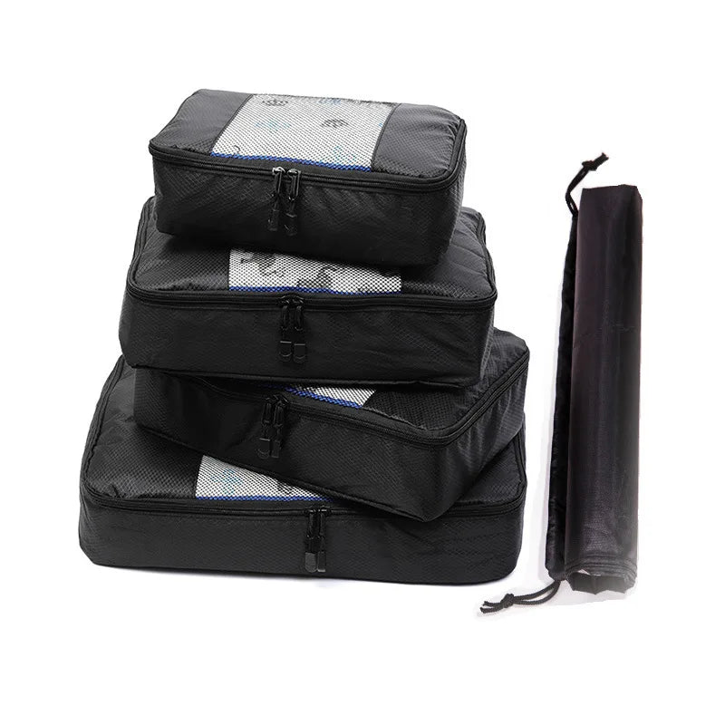 Travel Compression Packing Cubes – Luggage Organizer Bags