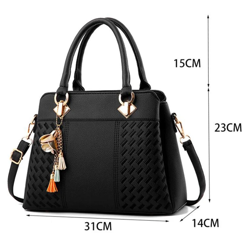 Women's Elegant Handbag with Adjustable Shoulder Strap