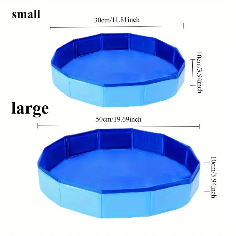 Portable Foldable Foot Bath for Poolside Use