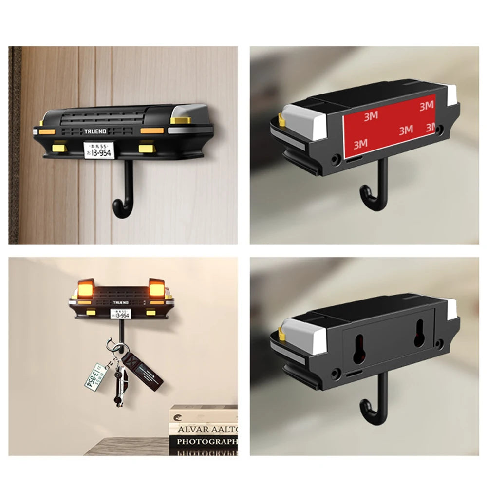 Creative Car Headlight Wall Key Holder