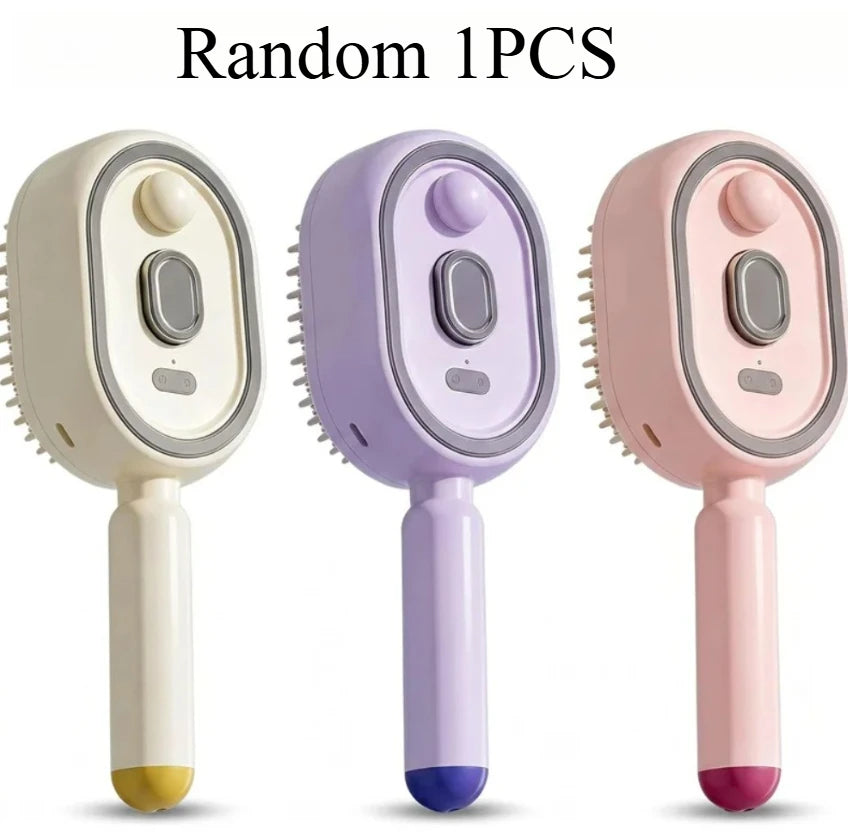 Electric Scalp Massager Comb with Spray Function