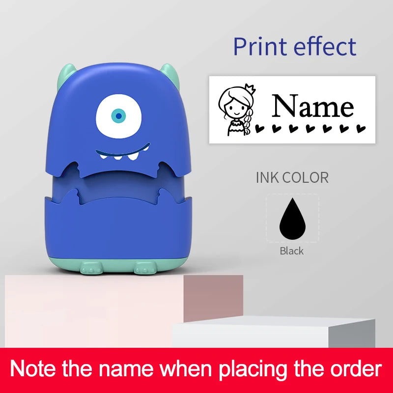 Personalized Baby Name Stamp Kit – Reusable Clothing & Fabric Name Marker