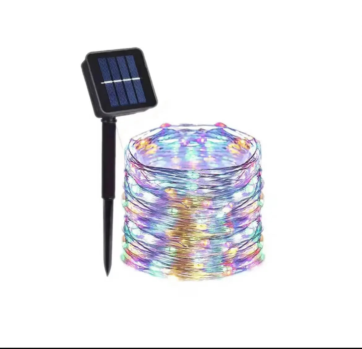 Solar LED Christmas String Lights – Waterproof Outdoor Fairy Lights