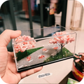 Cherry Blossom Miniature Display Box – Japanese Scene Home Decor