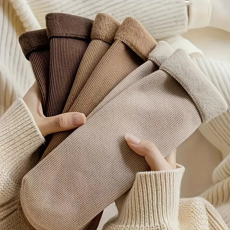 5/10 Pairs Women's Warm Winter Socks – Soft Cozy Everyday Socks