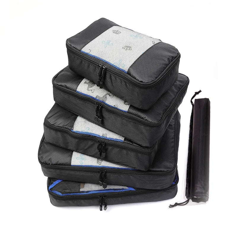 Travel Compression Packing Cubes – Luggage Organizer Bags