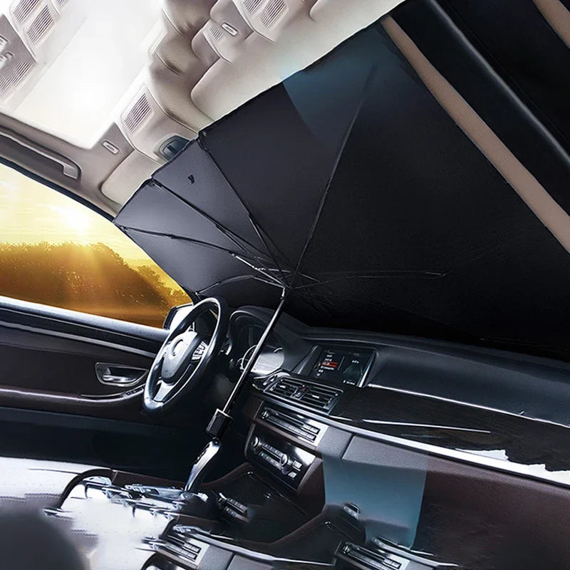 Foldable Car Windshield Sun Shade – Front Window Sun Protection Cover