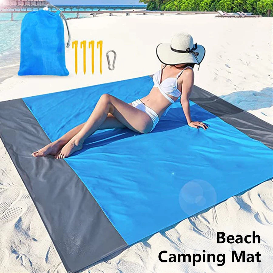 Waterproof Sandproof Beach & Picnic Mat 200×210cm