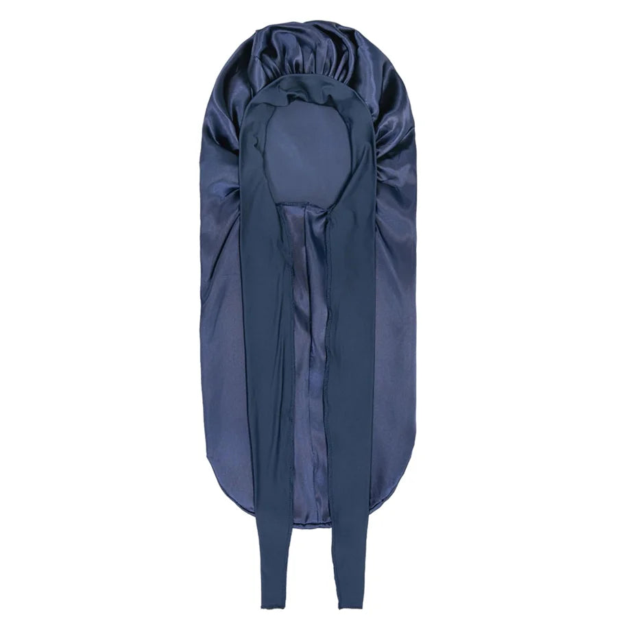 Women's Extra Long Satin Hair Bonnet – Elastic Sleep Cap
