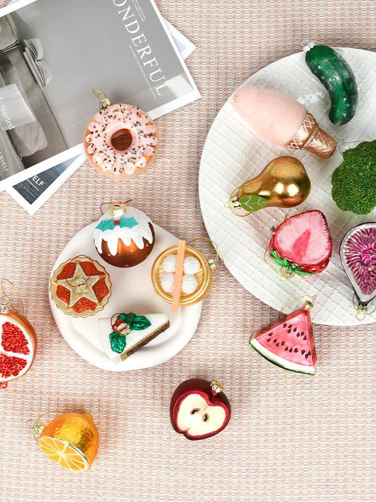 Colorful Christmas Mini Ornaments for Holiday Decorations