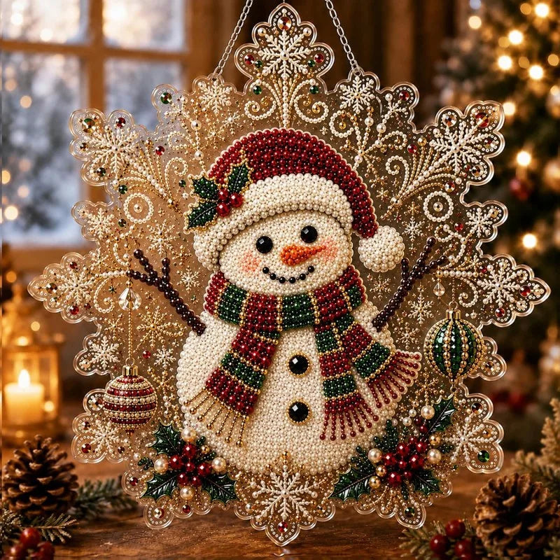 Santa Claus Diamond Painting Kit – Christmas DIY Wall Art
