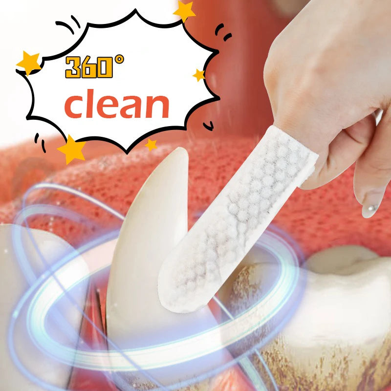 Pet Finger Toothbrush for Dogs & Cats – Gentle Dental Cleaning Tool