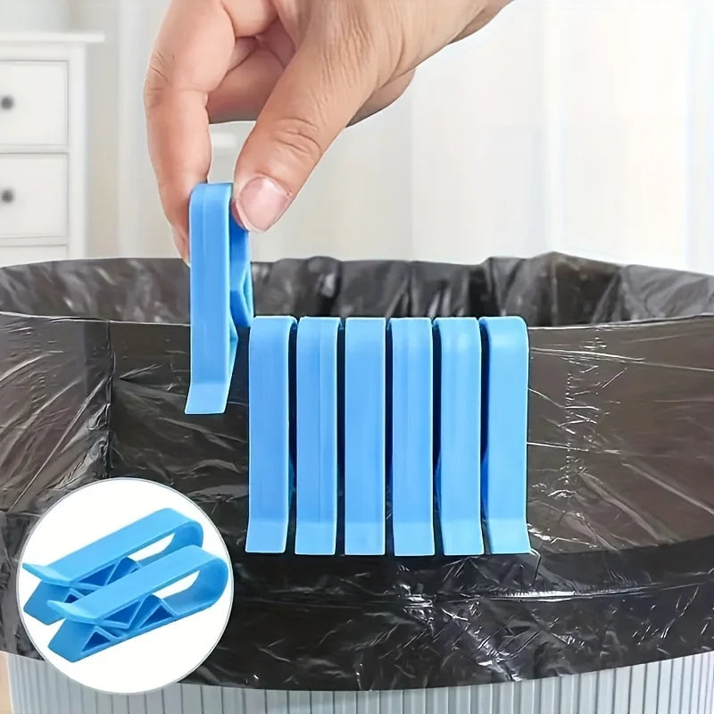 Trash Bag Holder Clips – Non-Slip Garbage Bin Clips