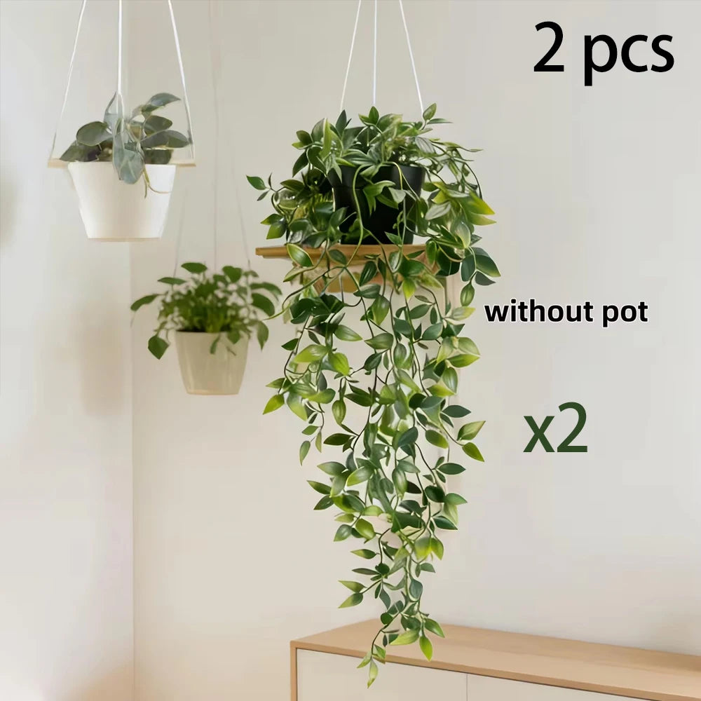 Artificial Hanging Vine Plant – Green Wall Home Decor