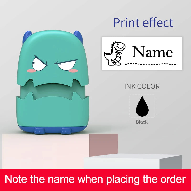 Personalized Baby Name Stamp Kit – Reusable Clothing & Fabric Name Marker