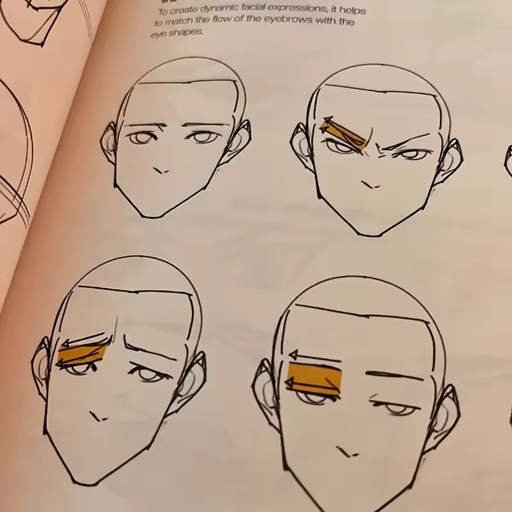 English & Korean Character Drawing Book – Step-by-Step Art Guide