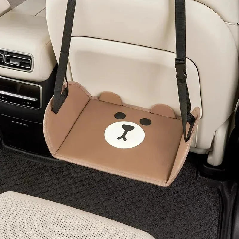 Adjustable Car Rear Seat Hanging Footrest
