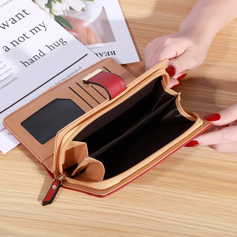 Women's Long Wallet with Multiple Card Slots