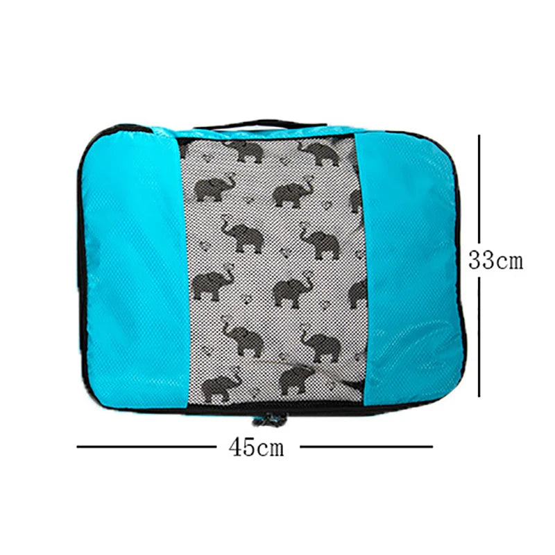 Travel Compression Packing Cubes – Luggage Organizer Bags