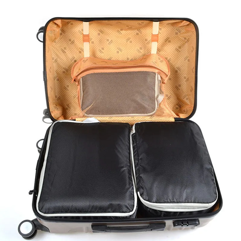 Travel Shoe Storage Bags – Portable Luggage Organizer & Compression Pouches